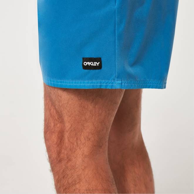 Oakley albastru stralucitor pantalon scurt de plajă robinson rc 16\". haine 620J2662