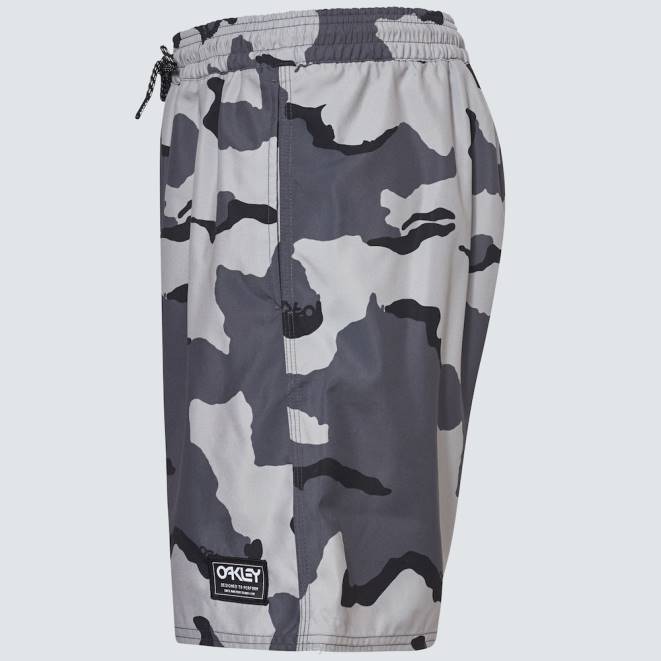 Oakley b1b camo gri închis Wanderlust 18\" rc scurt de plajă haine 620J2734