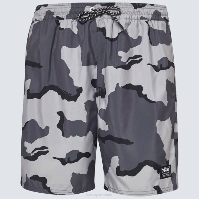 Oakley b1b camo gri închis Wanderlust 18\" rc scurt de plajă haine 620J2734