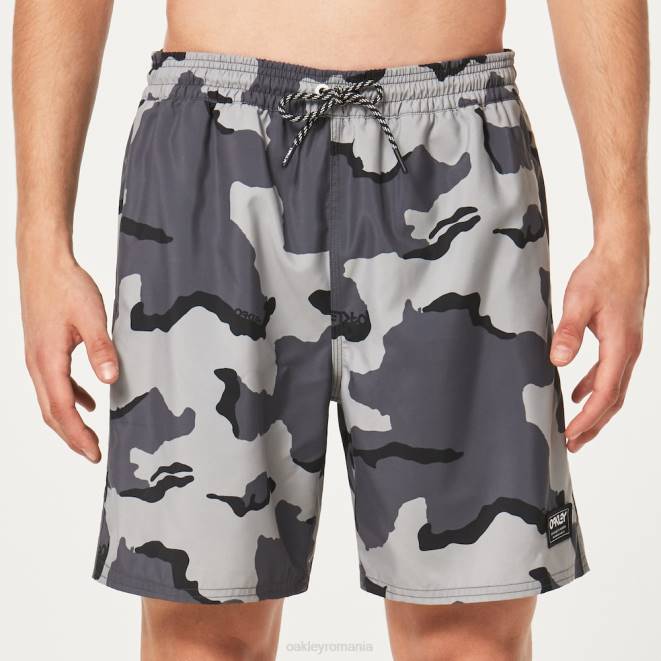 Oakley b1b camo gri închis Wanderlust 18\" rc scurt de plajă haine 620J2734