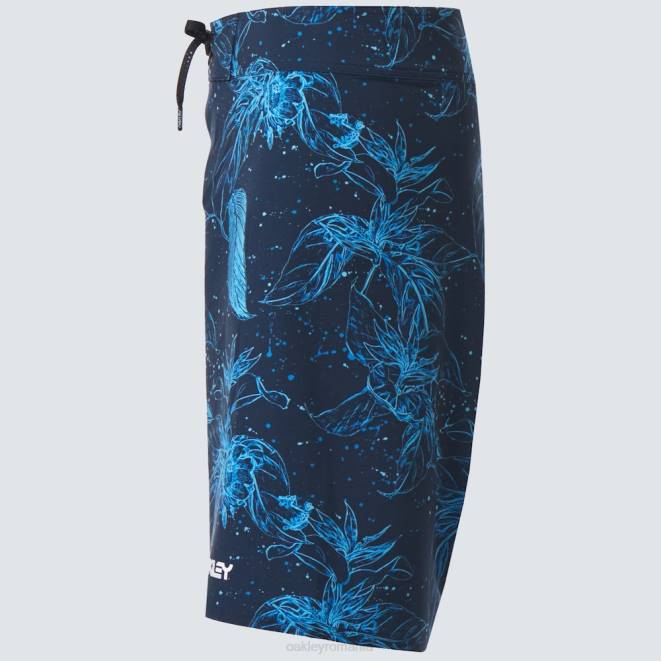 Oakley broasca cu flori albastre boardshort ohana floral 20\". haine 620J2895