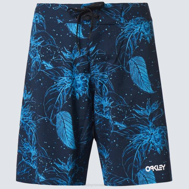 Oakley broasca cu flori albastre boardshort ohana floral 20\". haine 620J2895