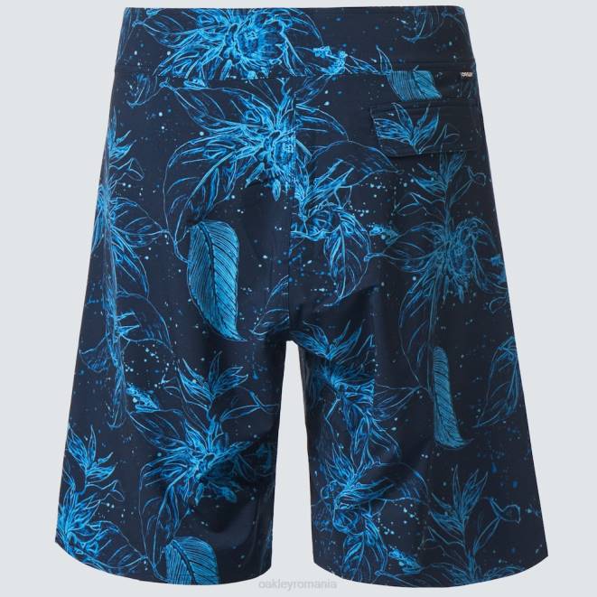 Oakley broasca cu flori albastre boardshort ohana floral 20\". haine 620J2895