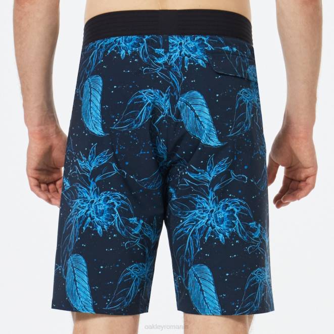Oakley broasca cu flori albastre boardshort ohana floral 20\". haine 620J2895