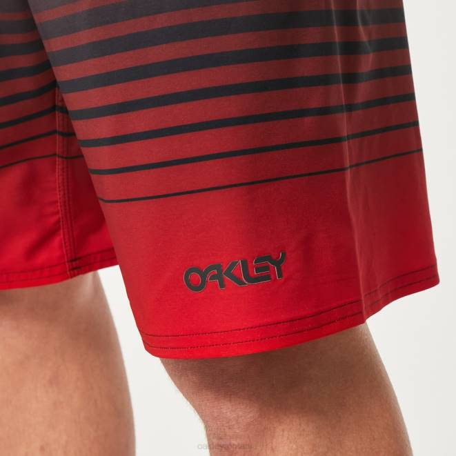 Oakley dungi negre/roșii Fade Out 21 inchi rc boardshort haine 620J2835