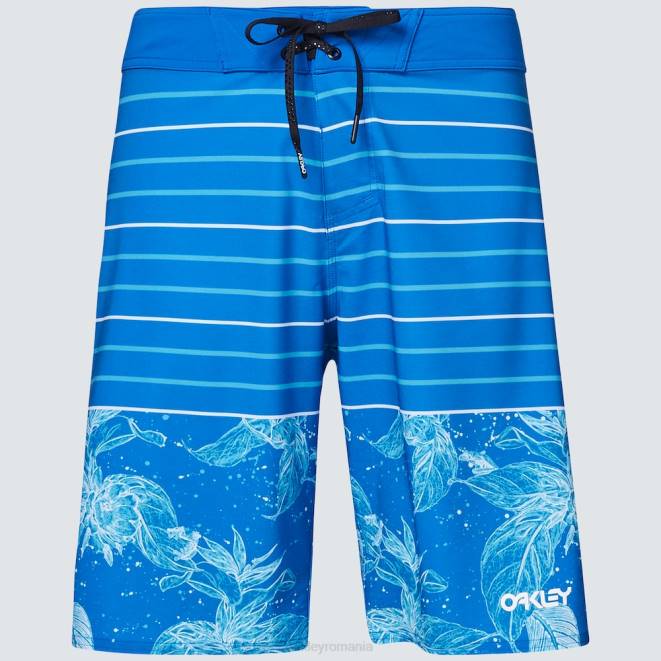 Oakley floare/dungă albastru deschis boardshort retro split 21 haine 620J2782