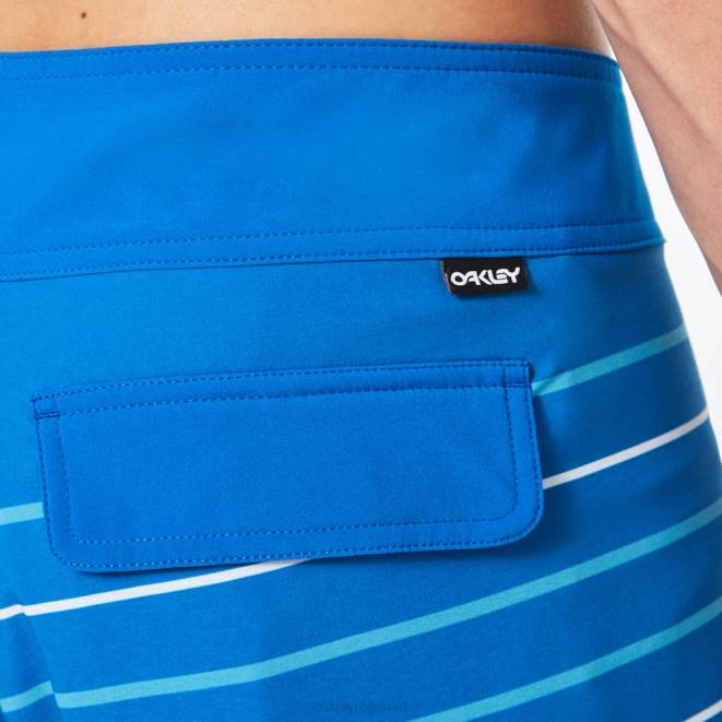 Oakley floare/dungă albastru deschis boardshort retro split 21 haine 620J2782