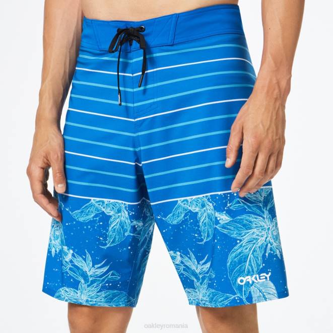 Oakley floare/dungă albastru deschis boardshort retro split 21 haine 620J2782