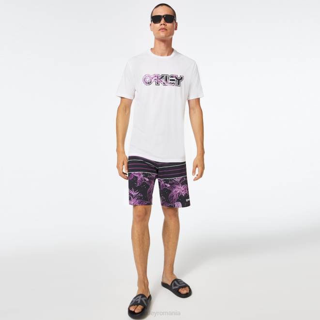 Oakley floare violet/dungă boardshort retro split 21 haine 620J2783