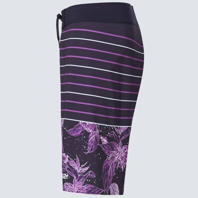 Oakley floare violet/dungă boardshort retro split 21 haine 620J2783