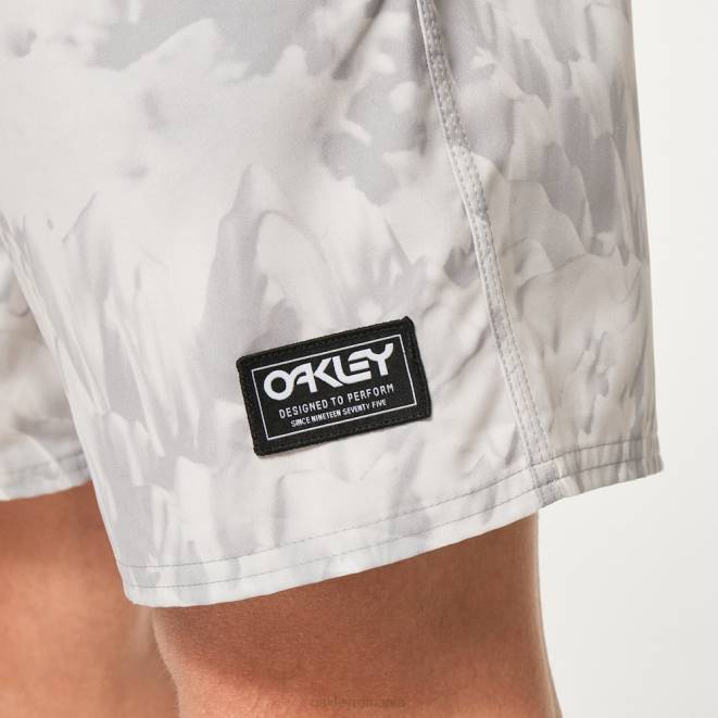 Oakley grey mountain tie dye pt Wanderlust 18\" rc scurt de plajă haine 620J2733
