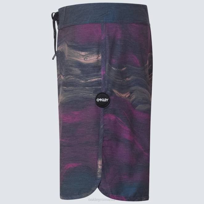 Oakley magmă ultra violet boardshort cu marmură swirl 19\". haine 620J2906