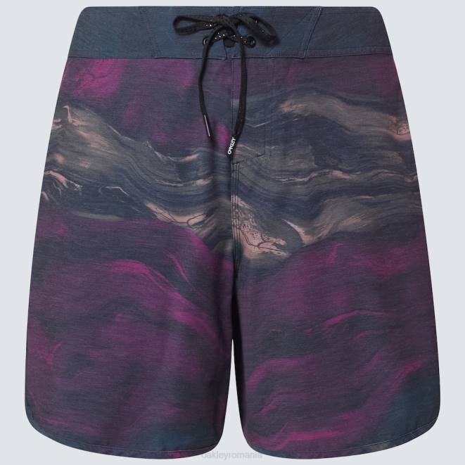 Oakley magmă ultra violet boardshort cu marmură swirl 19\". haine 620J2906