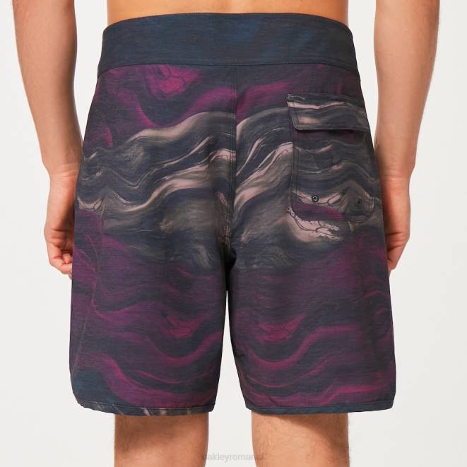 Oakley magmă ultra violet boardshort cu marmură swirl 19\". haine 620J2906
