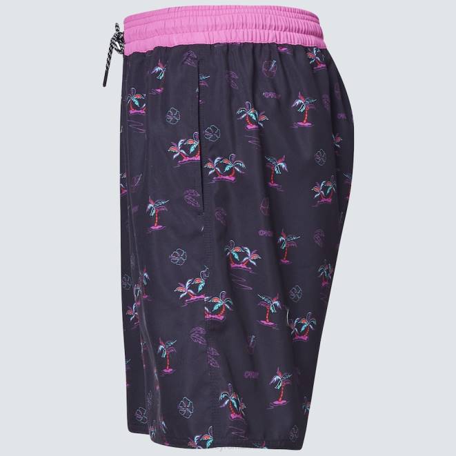 Oakley negru tonal Tropics b1b rc 18\" scurt de plajă haine 620J2780