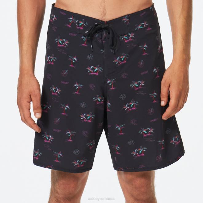 Oakley negru tonal Tropics b1b rc 19\" boardshort haine 620J2781
