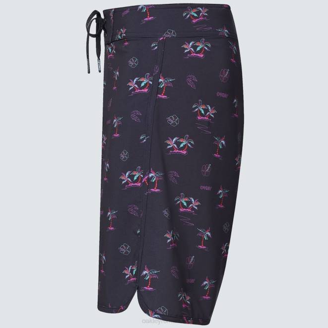 Oakley negru tonal Tropics b1b rc 19\" boardshort haine 620J2781