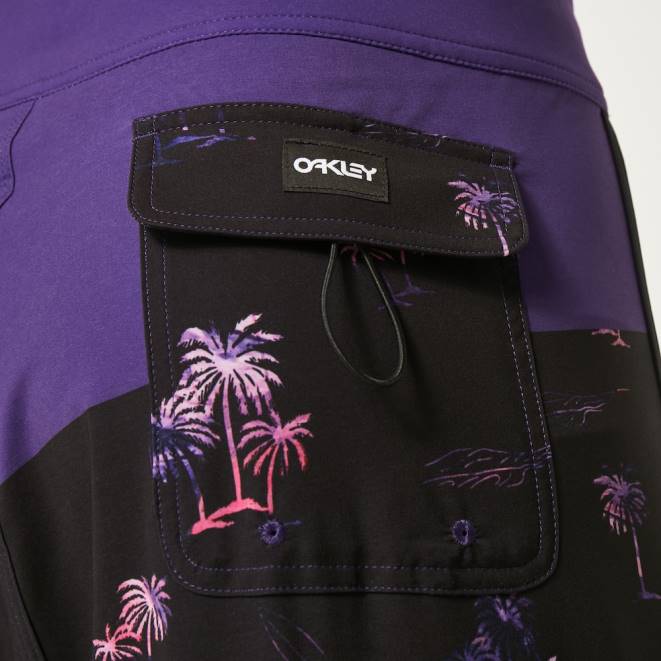Oakley palmele dungă neagră Tropics st 19\"rc boardshort haine 620J2766