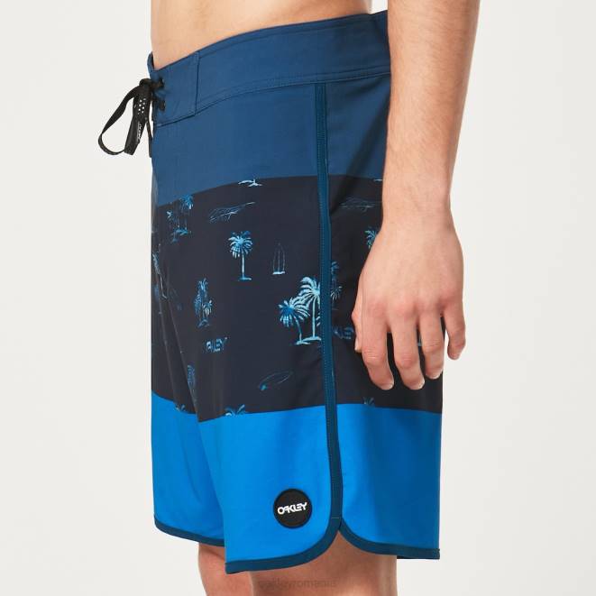Oakley palmele dungi albastre Tropics st 19\"rc boardshort haine 620J2767