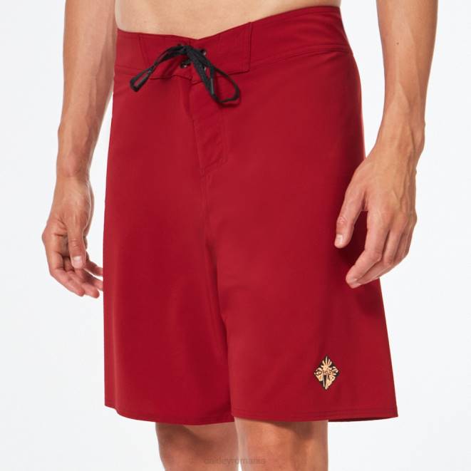 Oakley roșu de fier boardshort palms b1b 20". haine 620J2779