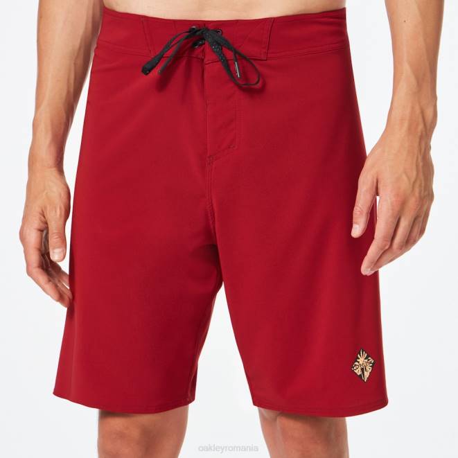 Oakley roșu de fier boardshort palms b1b 20\". haine 620J2779