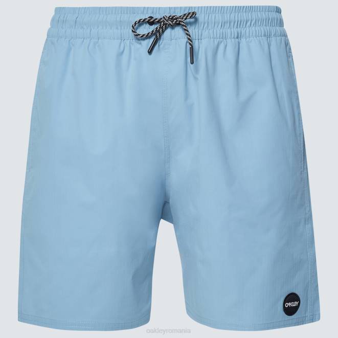Oakley stonewash albastru pantaloni scurti de plajă de 18\". haine 620J2678