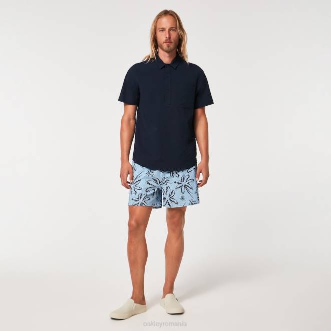 Oakley trei linii palme albastru deschis deco palms rc beachshort haine 620J2917