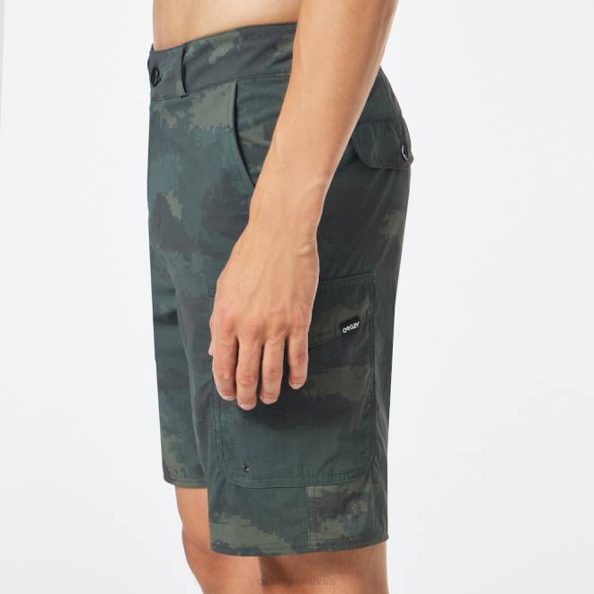 Oakley camo verde cu pensulă b1b camo cargo scurt haine 620J2856