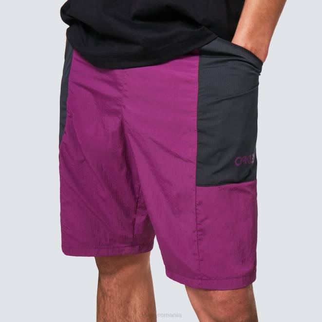 Oakley violet închis pantaloni scurți retro lite împachetabili haine 620J2883