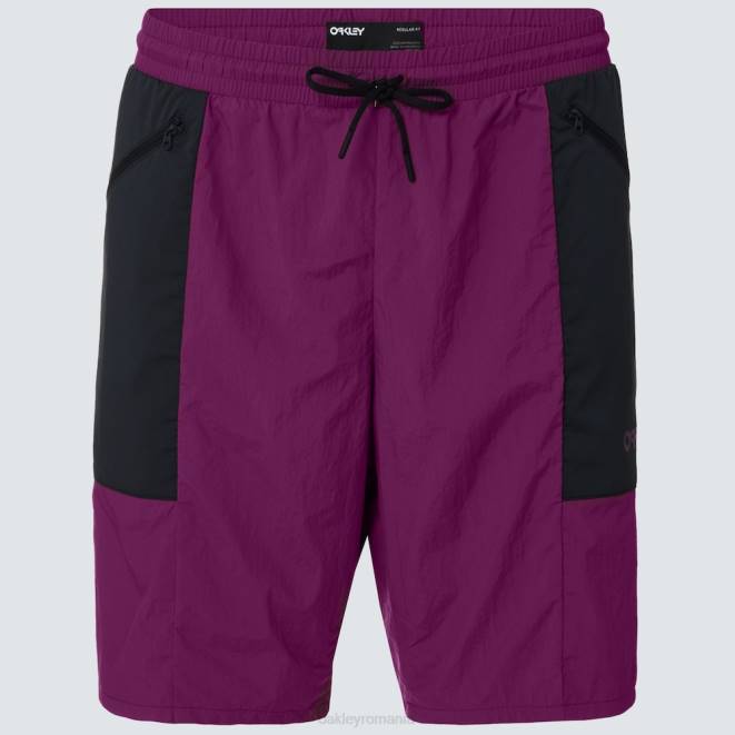 Oakley violet închis pantaloni scurți retro lite împachetabili haine 620J2883