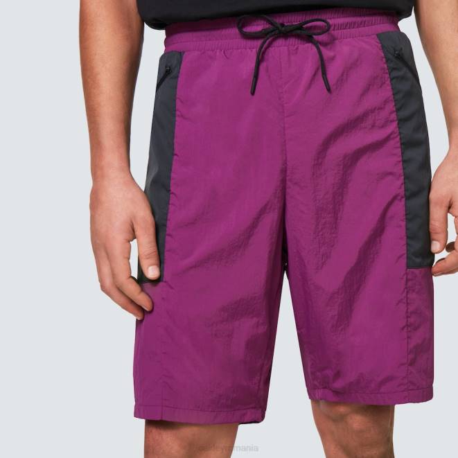 Oakley violet închis pantaloni scurți retro lite împachetabili haine 620J2883