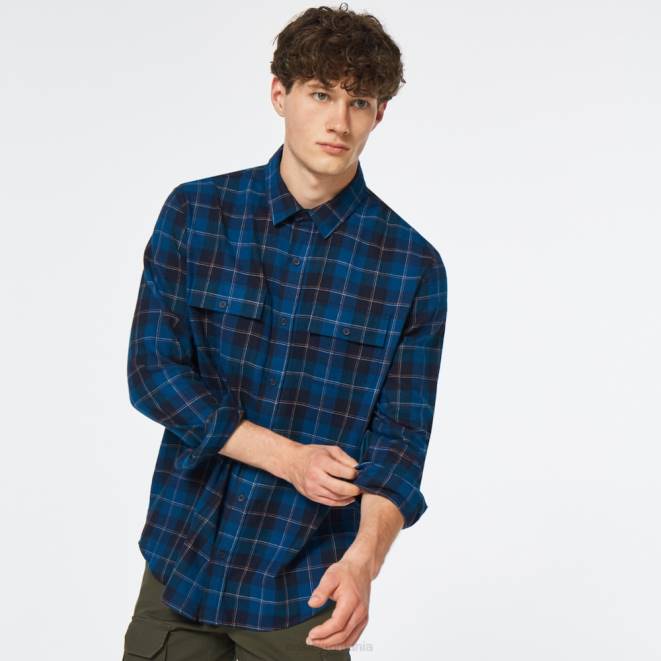 Oakley cec albastru butonul cabină în jos ls haine 620J2510