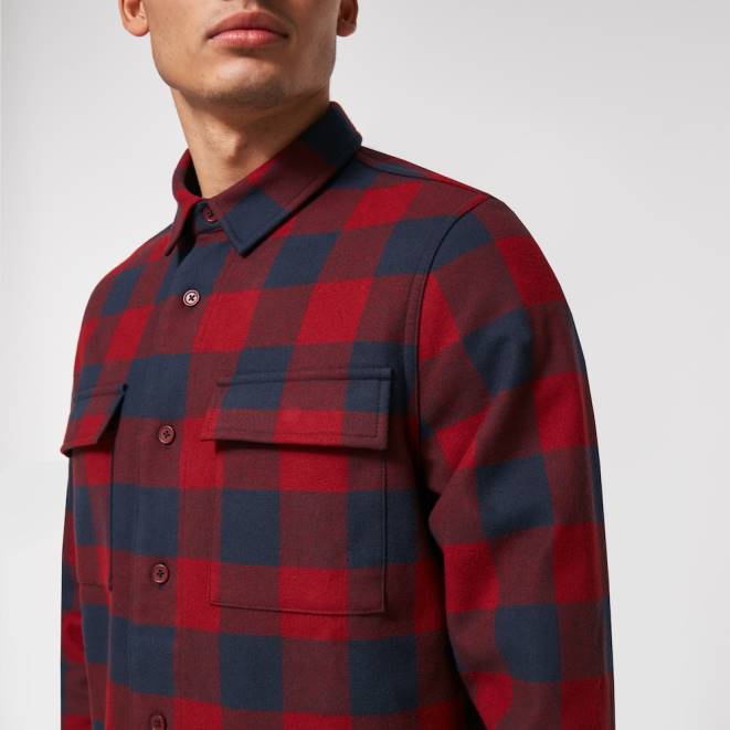 Oakley cec roșu fathom/fer purta flanel confortabil haine 620J2465