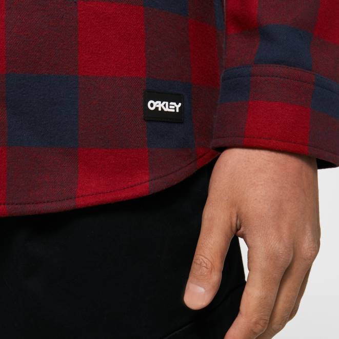 Oakley cec roșu fathom/fer purta flanel confortabil haine 620J2465