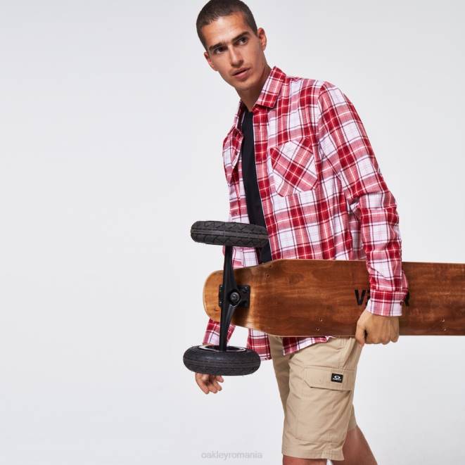 Oakley cec roșu intens esenţial plus lt flanel ls haine 620J2414