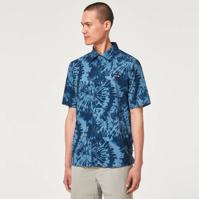 Oakley colorant de cravată de munte albastru mtn colorant țesut haine 620J2359