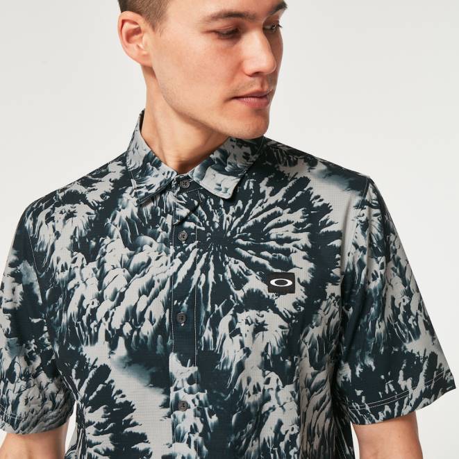 Oakley cravată neagră de munte mtn colorant țesut haine 620J2360