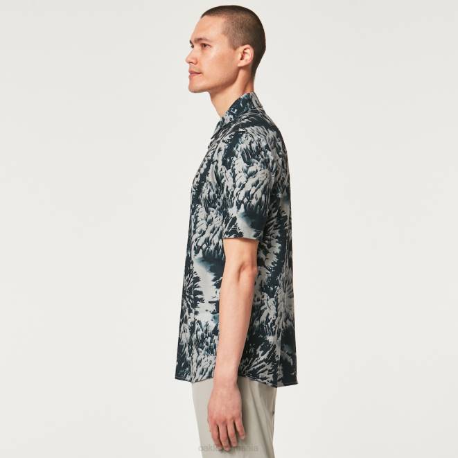 Oakley cravată neagră de munte mtn colorant țesut haine 620J2360