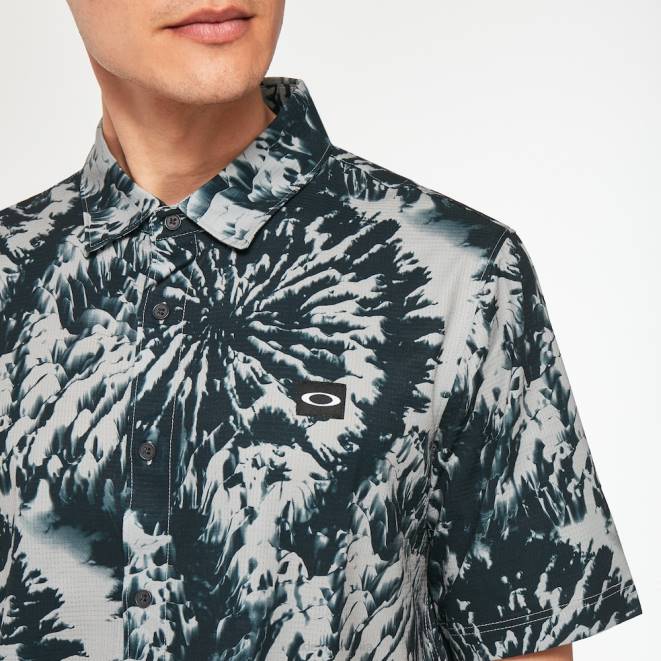 Oakley cravată neagră de munte mtn colorant țesut haine 620J2360