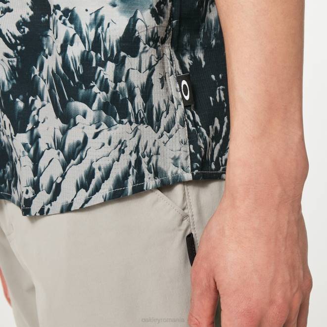 Oakley cravată neagră de munte mtn colorant țesut haine 620J2360