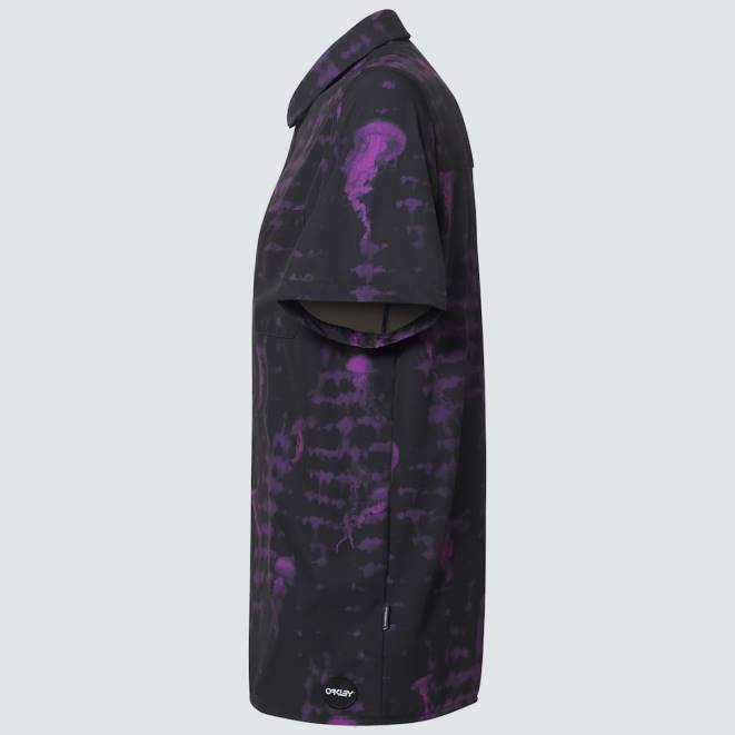 Oakley meduze negre meduze rc ss buton jos haine 620J2592