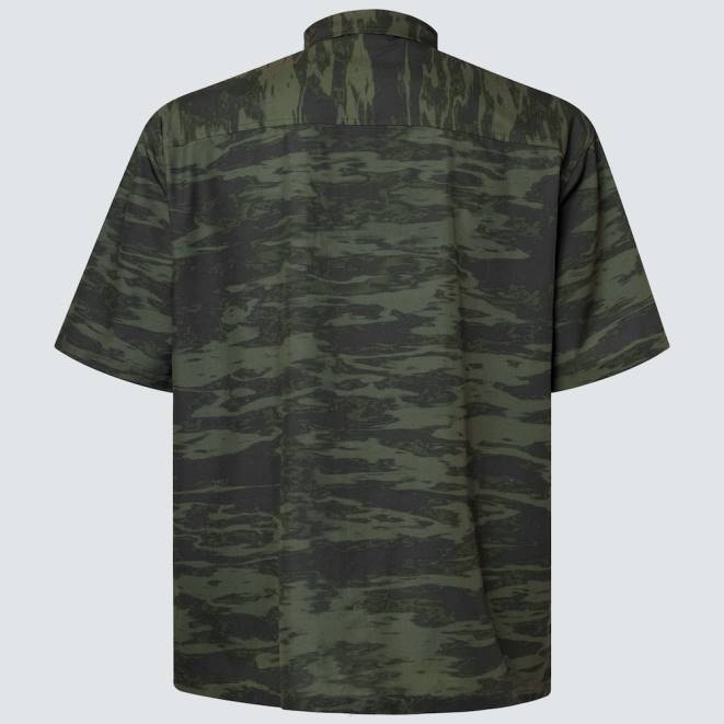 Oakley perie tigru camo verde cămașă rc toată ziua haine 620J2242