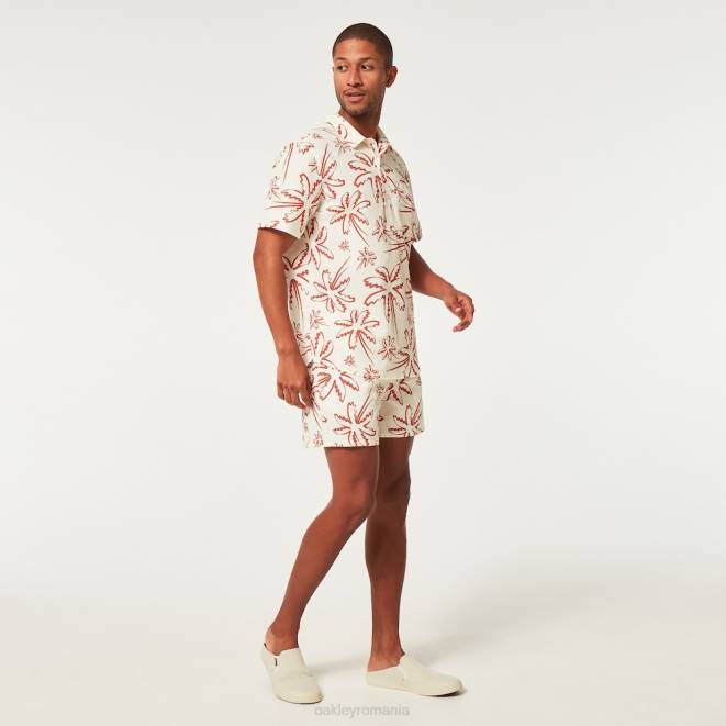 Oakley trei linii palme arctice deco palms rc ss buton jos haine 620J2593