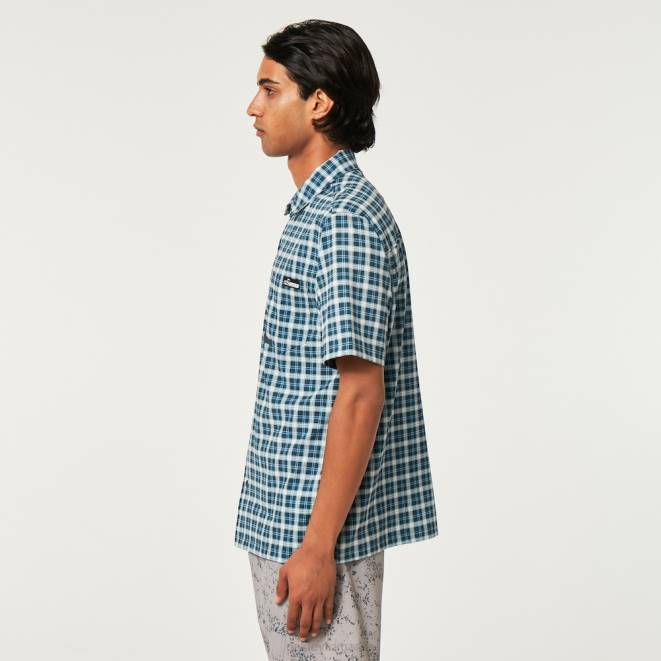 Oakley verificați spălarea cu pietre reducere de cămașă de soare haine 620J2284