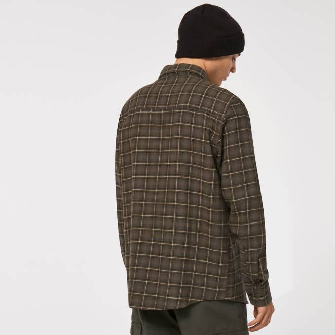 Oakley verificare nouă perie închisă podium carouri ls flanel haine 620J2463