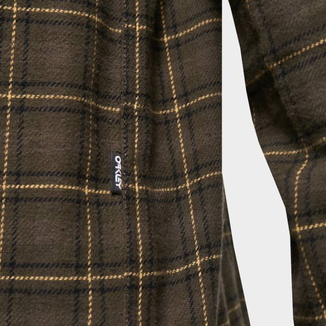 Oakley verificare nouă perie închisă podium carouri ls flanel haine 620J2463