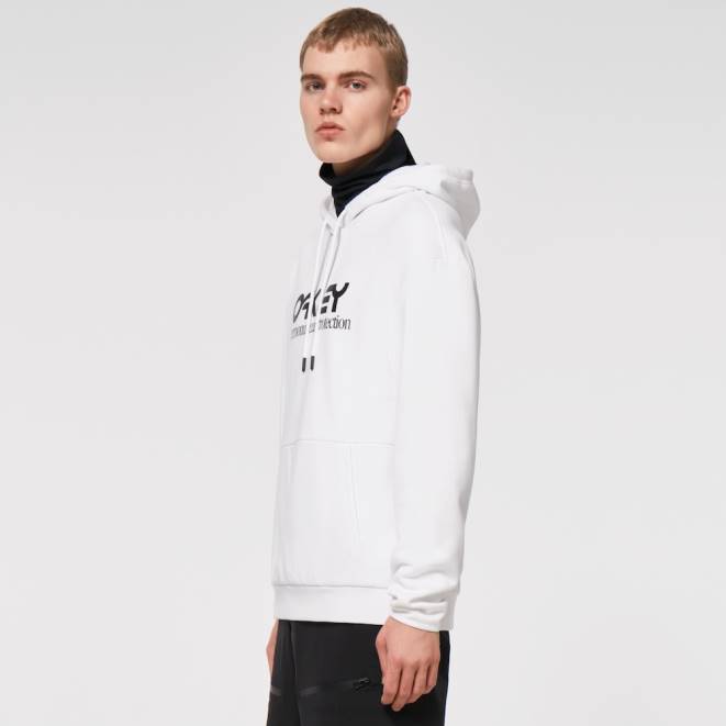 Oakley alb negru hanorac rider long 2.0 haine 620J2454