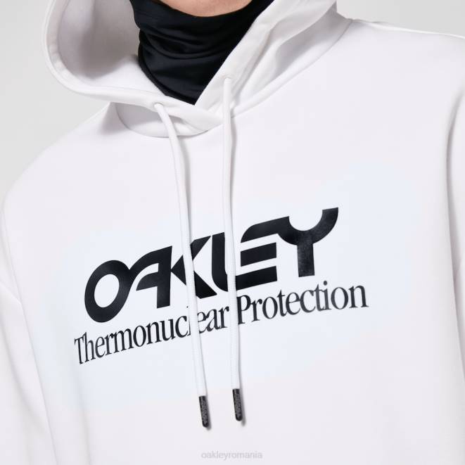 Oakley alb negru hanorac rider long 2.0 haine 620J2454