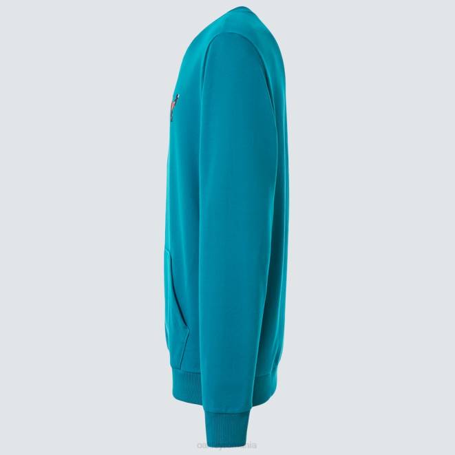 Oakley albastru aurora floral splash b1b crew haine 620J2124