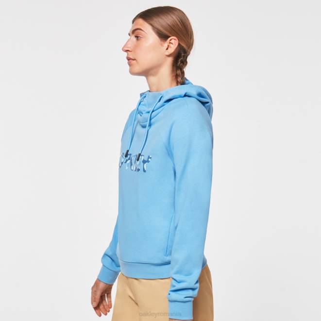 Oakley albastru briza hanorac pentru femei 2.0 fleece haine 620J2636